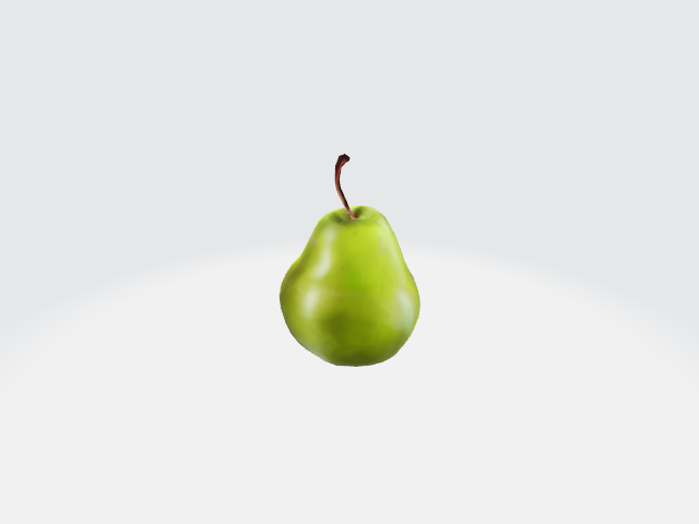 Pear 3D Model glb fruit