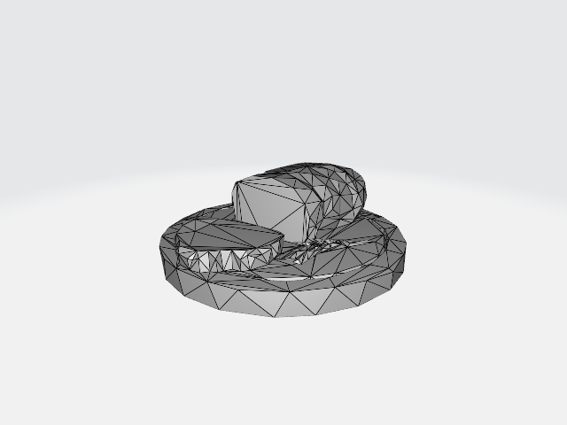 Steak 3D Model alternate view